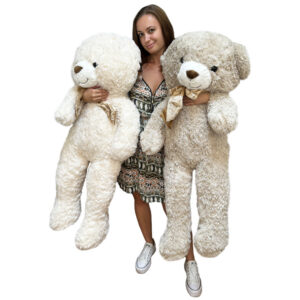 Didelis pliušinis meškinas BENEK 110cm minkštas didelis talismanas ZA5332 CB - Image 6