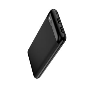 Setty išorinė baterija 10000 mAh LCD SPBL-10 juoda - Image 3