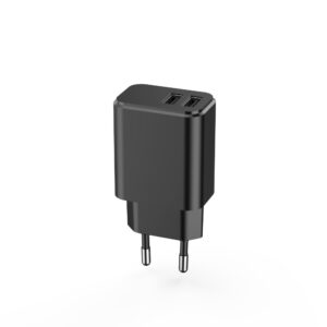 Setty įkroviklis 2x USB 3A juodas - Image 3