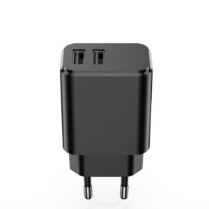 Setty įkroviklis 2x USB 3A juodas - Image 4
