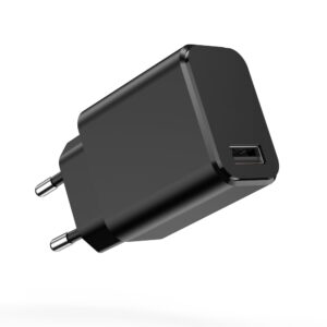 Setty įkroviklis 1x USB 3A juodas + USB-C laidas 1,0 m - Image 2