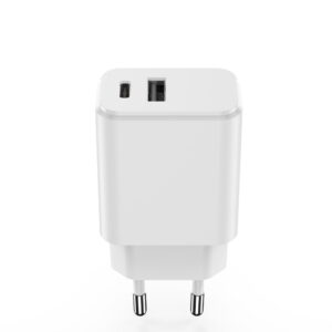 Setty įkroviklis 1x USB + USB-C 3A 20W baltas - Image 5