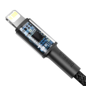 Baseus laidas High Density PD USB-C – Lightning 1,0 m juodas 20W - Image 4