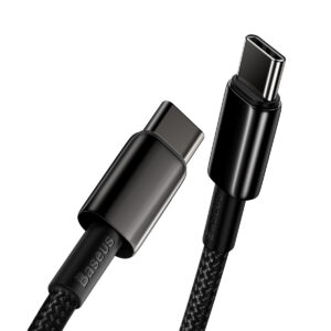 Baseus laidas Tungsten PD USB-C - USB-C 2,0 m juodas 100W - Image 4