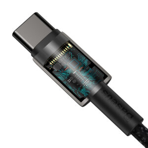 Baseus laidas Tungsten PD USB-C - USB-C 2,0 m juodas 100W - Image 6