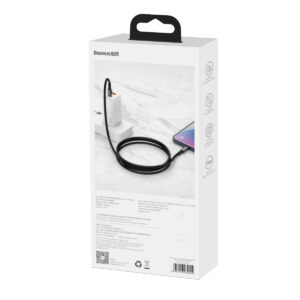 Baseus laidas Tungsten PD USB-C - USB-C 2,0 m juodas 100W - Image 8