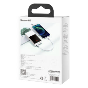 Baseus laidas Superior PD USB-C - Lightning 0,25 m baltas 20W - Image 7
