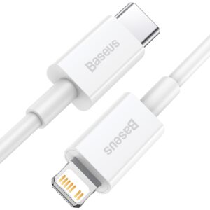 Baseus laidas Superior PD USB-C – Lightning 1,0 m baltas 20W - Image 2