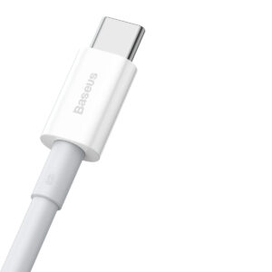 Baseus laidas Superior USB - USB-C 1,0 m baltas 66W - Image 4