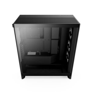 NZXT H7 Flow RGB „Midi Tower“ Juoda - Image 3