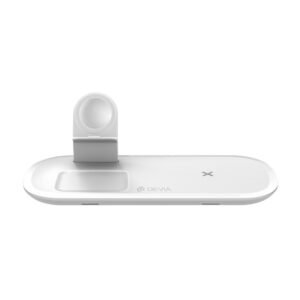 Devia belaidis įkroviklis 3in1 Smart 15W baltas - Image 3
