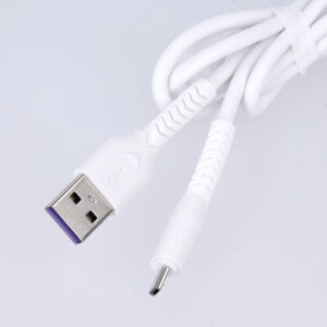 Maxlife MXUC-04 laidas USB - microUSB 1,0 m 3A baltas - Image 3