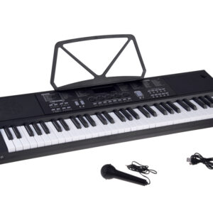 Organai CLASSIC KEYBOARD 61 klavišų su medžio pojūčiu + mikrofonas IN0184 - Image 2