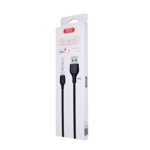 XO laidas NB103 USB - USB-C 2,0 m 2,1A juodas - Image 2