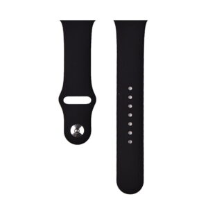 Devia dirželis Deluxe Sport, skirtas Apple Watch 42mm/ 41mm/ 40mm/ 38mm, juodas