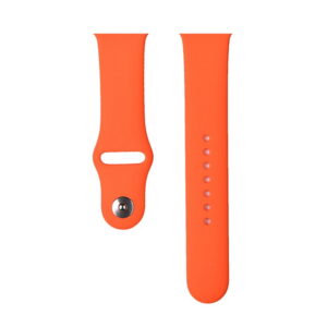 Devia dirželis Deluxe Sport, skirtas Apple Watch 42mm/ 41mm/ 40mm/ 38mm, nektarino spalvos