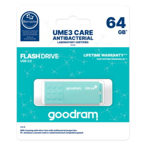 Goodram USB atmintinė 64GB USB 3.0 UME3 Care šviesiai žalia - Image 5