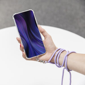 Universalus kaklo dirželis telefonams, pilkas - Image 12
