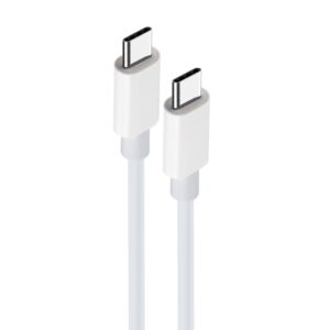 Maxlife MXUC-05 laidas USB-C - USB-C 1,0 m 100W baltas