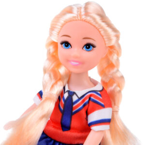 Mini LALECZKI do domku Zestaw 6 laleczek mała lalka księżniczki 14cm ZA6176 - Image 3