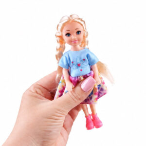 Mini LALECZKI do domku Zestaw 6 laleczek mała lalka księżniczki 14cm ZA6176 - Image 4