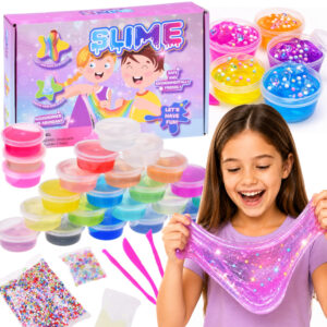 „Slime“ gaminimo rinkinys, 32 dalys, 26 spalvos, „Slime“ priedai ZA6428