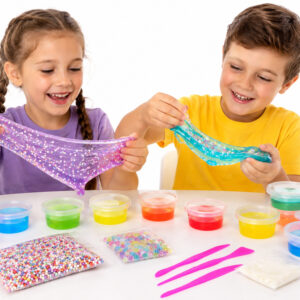 „Slime“ gaminimo rinkinys, 32 dalys, 26 spalvos, „Slime“ priedai ZA6428 - Image 3