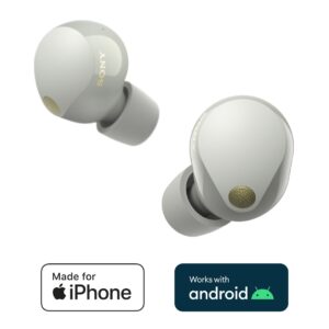 Sony WF-1000XM5 Laisvų rankų įranga Bevielis Įkišamos į ausį Skambučiai / muzika Bluetooth Sidabras - Image 3