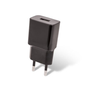 Setty įkroviklis 1x USB 2,4A juodas + USB-C laidas 1,0 m NAUJAS