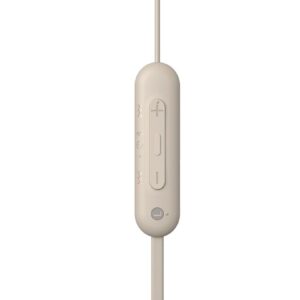 Sony WI-C100 Laisvų rankų įranga Bevielis Įkišamos į ausį Skambučiai / muzika Bluetooth Rusvai gelsvas - Image 3
