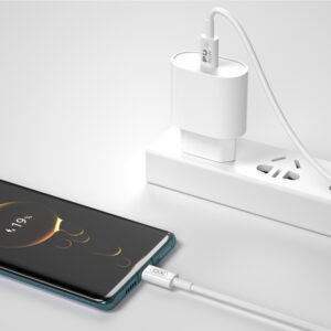 XO laidas NB-Q190B PD USB-C - USB-C 2,0m 60W baltas - Image 3