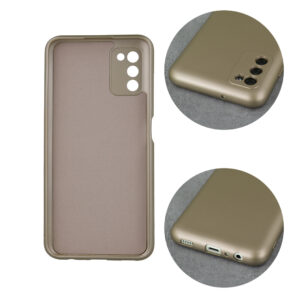 Metalinio korpuso dėklas Samsung Galaxy A25 5G (global) auksinės spalvos - Image 3