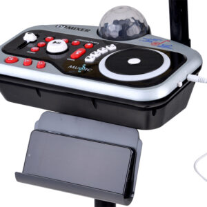 DJ maišymo pultas vaikams su mikrofonu, karaokė, Bluetooth IN0196 - Image 4