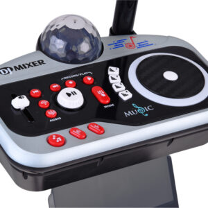 DJ maišymo pultas vaikams su mikrofonu, karaokė, Bluetooth IN0196 - Image 3