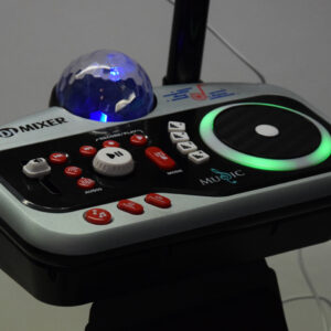 DJ maišymo pultas vaikams su mikrofonu, karaokė, Bluetooth IN0196 - Image 8