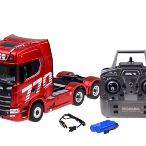 Nuotoliniu būdu valdomas didelis licencijuotas sunkvežimis Scania 770 S V8 + nuotolinio valdymo pultas RC0788 - Image 2