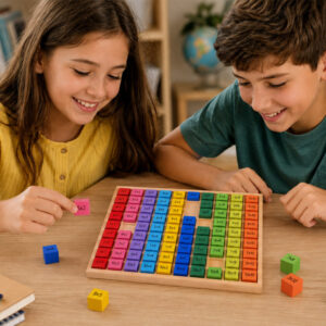 Medinė daugybos lentelė – edukacinis matematikos galvosūkis ZA6357 - Image 8
