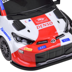 Nuotoliniu būdu valdomas automobilis Toyota GR Yaris WRC – ralio automobilis 1:14 RC0797 - Image 6