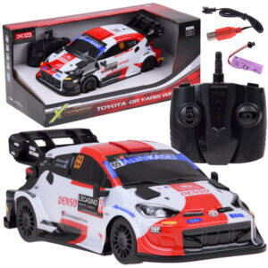 Nuotoliniu būdu valdomas automobilis Toyota GR Yaris WRC – ralio automobilis 1:14 RC0797
