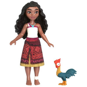 Mattel Disney Moana lėlė iš „Moana 2“ rinkinio su valtimi + priedai ZA6702 - Image 3
