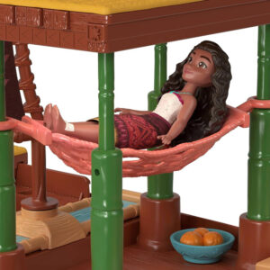 Mattel Disney Moana lėlė iš „Moana 2“ rinkinio su valtimi + priedai ZA6702 - Image 8