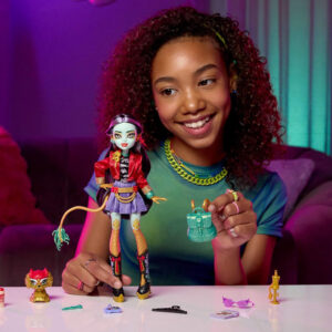 Mattel Monster High Jinafire Long lėlė ZA6707 - Image 7