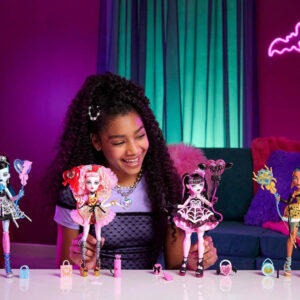 Mattel Monster High „Scary Sweet Birthday“ rinkinys Clawdeen Wolf lėlė ZA6709 - Image 8