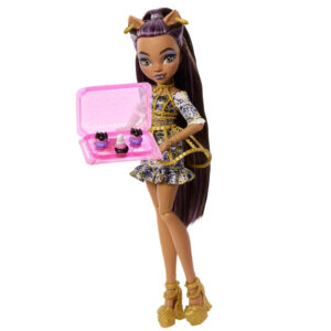 Mattel Monster High „Scary Sweet Birthday“ rinkinys Clawdeen Wolf lėlė ZA6709 - Image 6