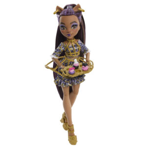 Mattel Monster High „Scary Sweet Birthday“ rinkinys Clawdeen Wolf lėlė ZA6709 - Image 4