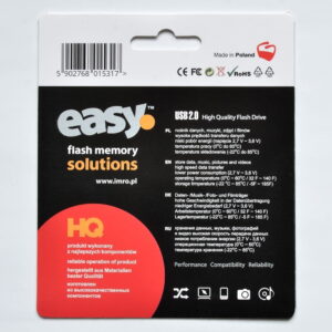 Imro USB atmintinė 128GB USB 2.0 Easy juoda - Image 2