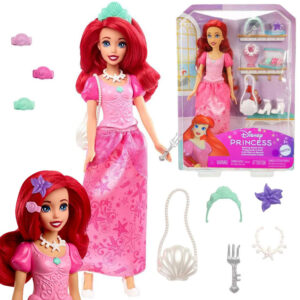 Mattel Disney Princess Ariel undinėlės lėlė + priedai ZA6723