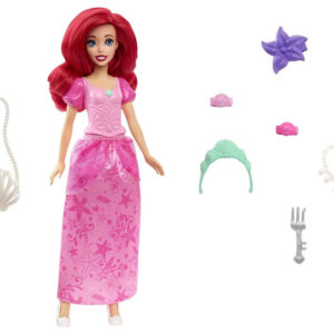 Mattel Disney Princess Ariel undinėlės lėlė + priedai ZA6723 - Image 2