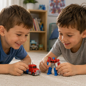 Hasbro Transformers Optimus Prime 2-in-1 figūrėlė, transformuojama į sunkvežimį ZA6727 - Image 3