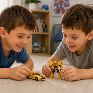 Hasbro Transformers Bumblebee 2-in-1 figūrėlė transformuojasi į sportinį automobilį ZA6728 - Image 6